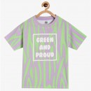 Miniklub T-Shirt - Purple/Green, 2-3yr